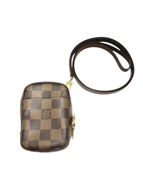 Louis Vuitton Damier Pouch Okapi GM Shoulder Bag Brown